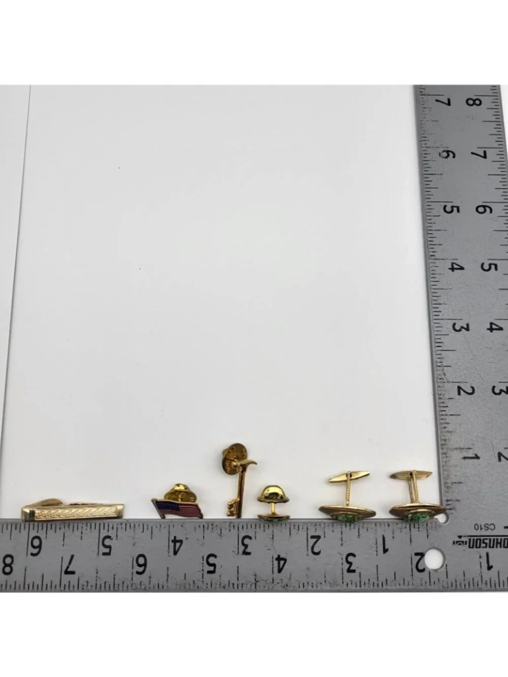 Vintage Mens jewelry lot Tie Tack Cufflinks Estate Jewelry Dapper preppy